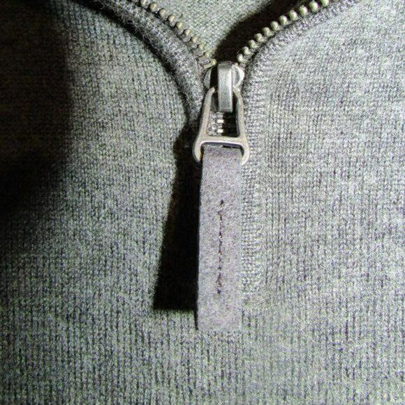 John W. Nordstrom Sm Merino Wool 1/4 Zip Sweater - Picture 2 of 11